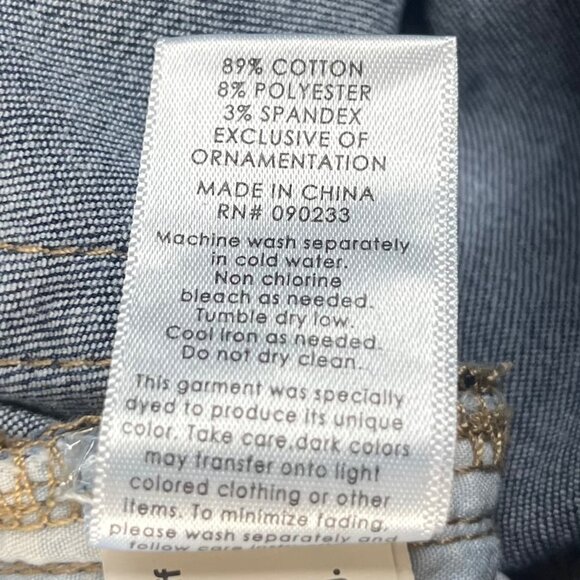 Pac Sun High Rise Ankle Jegging Jeans Womens Size 25 Waist 90's Y2K - Picture 9 of 10